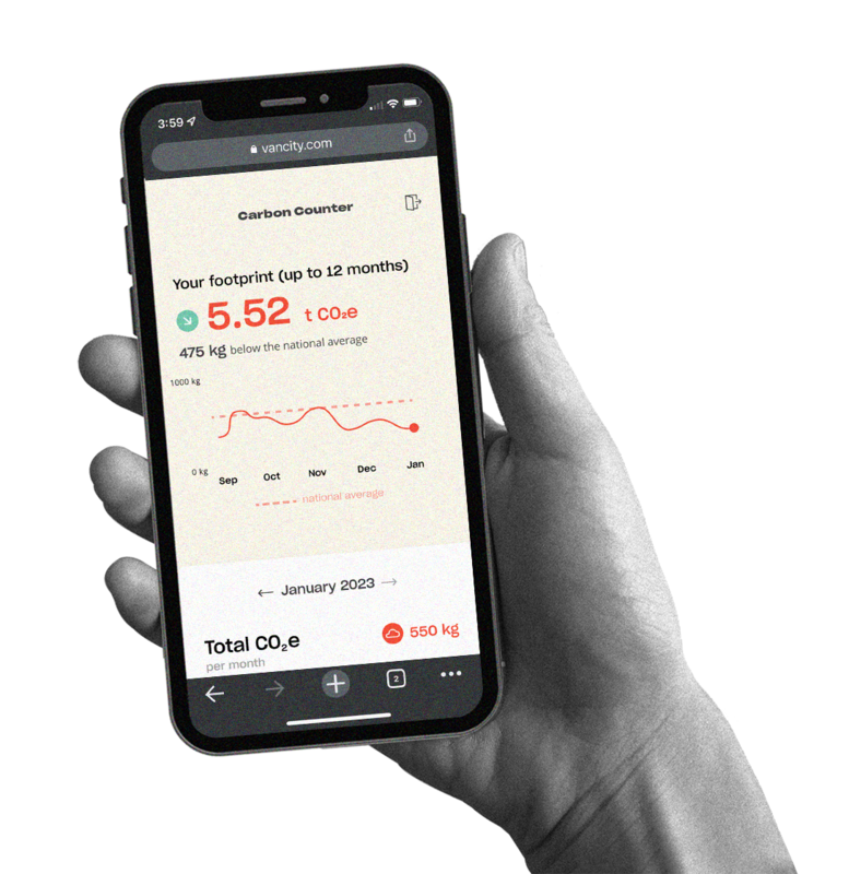 Carbon Counter™ Vancity